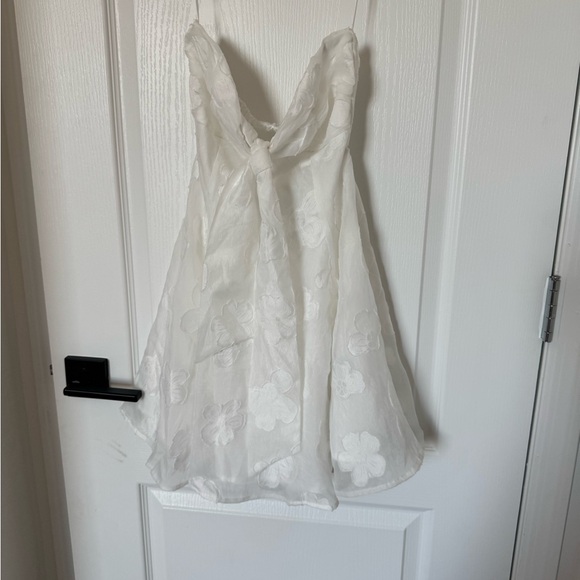 Princess Polly Loulani Strapless Mini Dress White - Picture 3 of 5